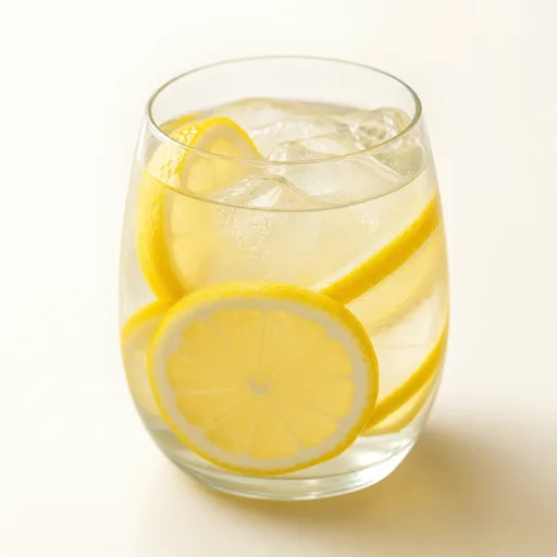 Lemon-infused water