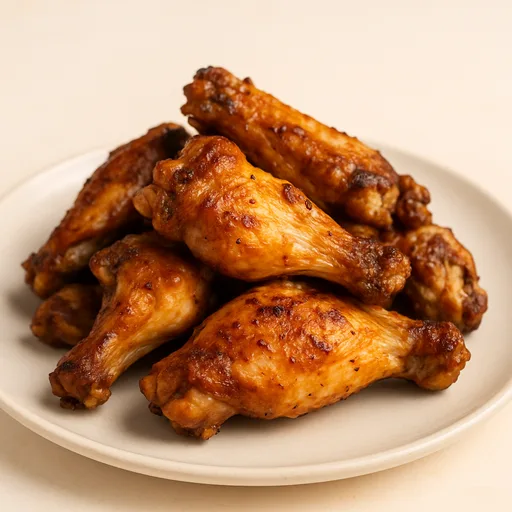Baked or Grilled Chicken Wings (No Breading)