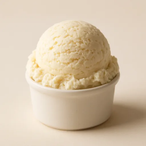 Keto Ice Cream (made with cream and erythritol)