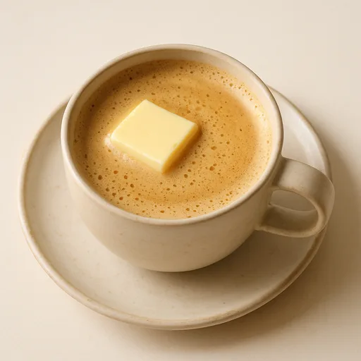 Creamy keto coffee