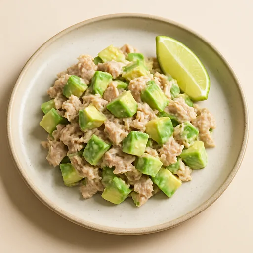 Tuna & avocado salad